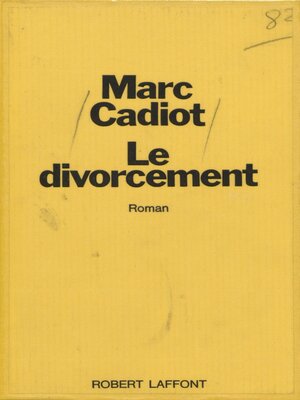 cover image of Le divorcement